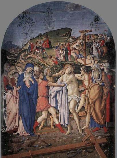 Francesco di Giorgio Martini The Disrobing of Christ oil painting picture